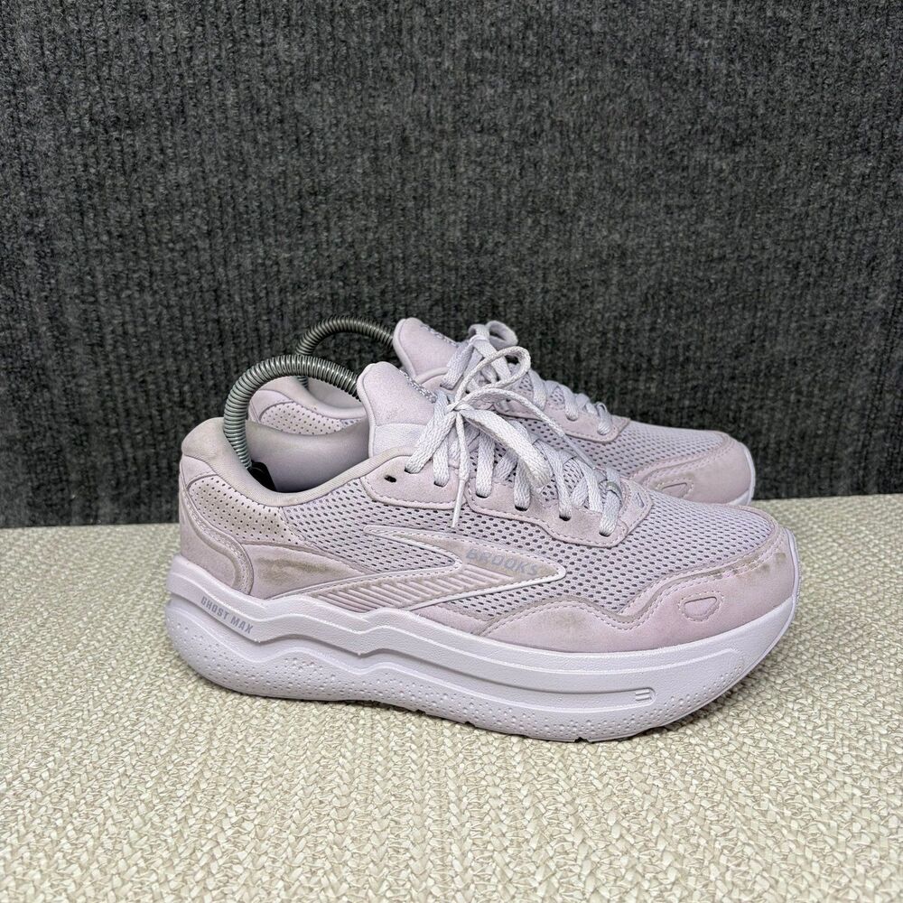 Brooks Ghost Max SE Lilac Lavender Purple Athletic Running Shoes Women’s 8.5 B